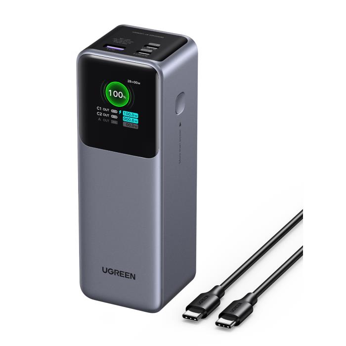 UGREEN Power Bank 25000mAh 200W PDx2 & QC3.0x1 PB722 35525B